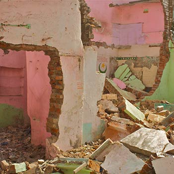 Demolished house – Western India (by Mitul)