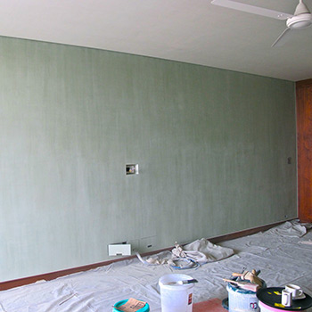 Hand mixed Coloured Lime-Wash Walls